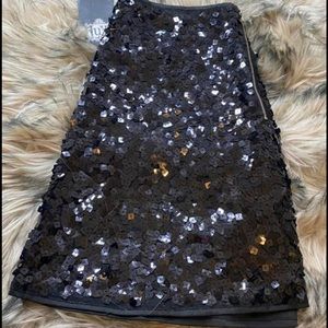luxe sparkle skirt